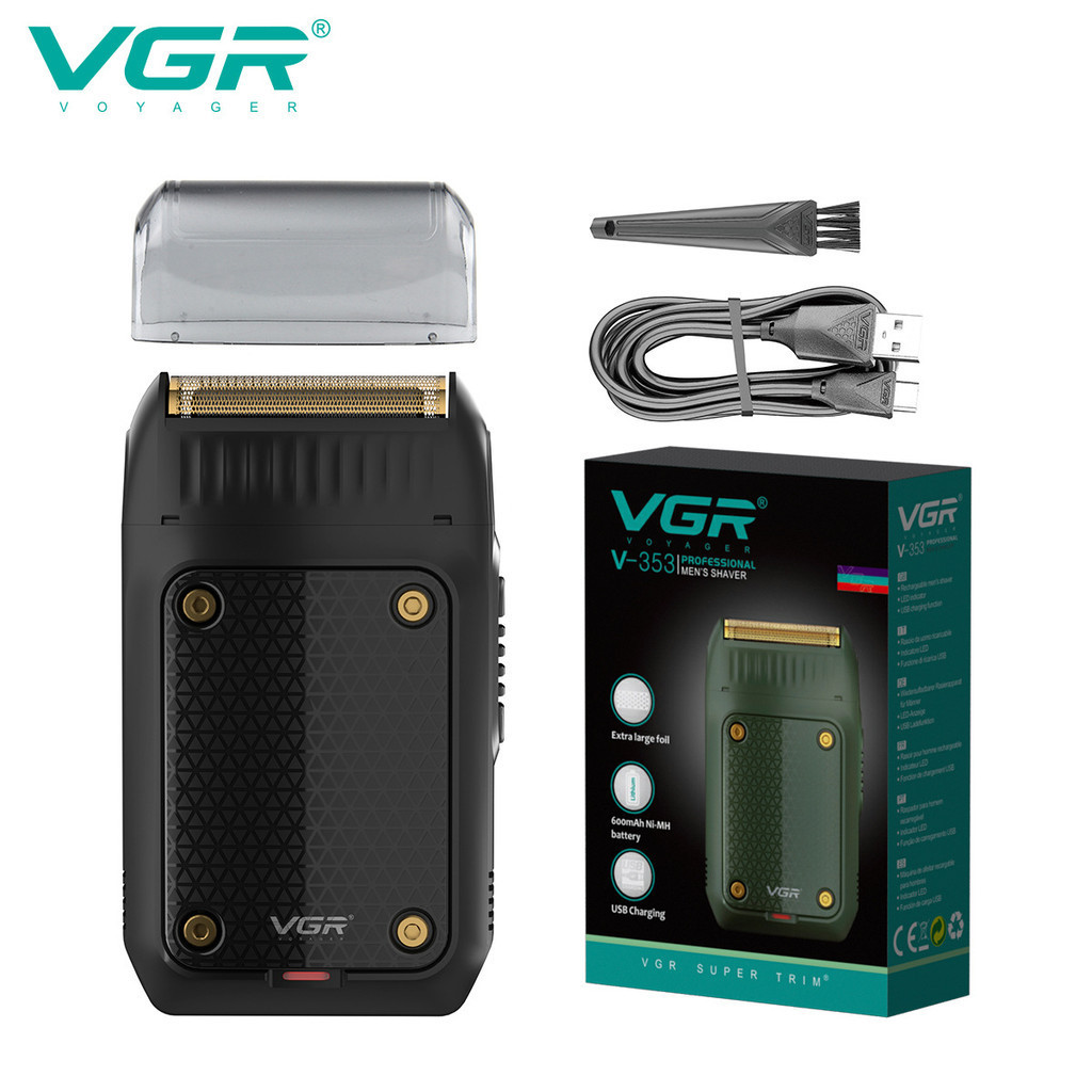 VGR353跨境批發電動剃鬚刀男士往復式迷你便攜式家用電動刮鬍刀