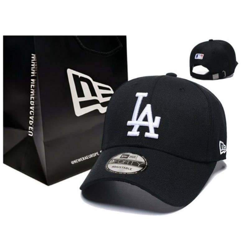 La NY 帽子黑白黑色洋基隊道奇隊棒球帽高級品牌進口 WNLX