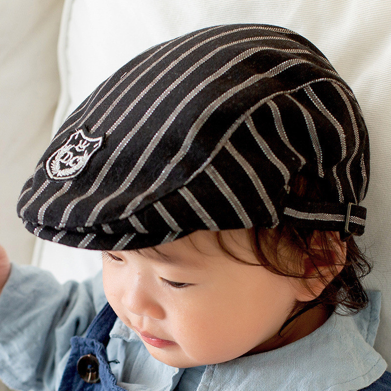 寶寶帽子春秋季兒童貝雷帽兒童帽子嬰兒貝雷帽
