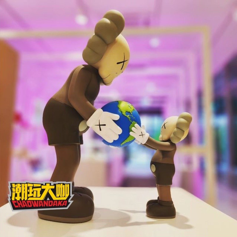 【潮玩大咖】mand kaws the promise和平地球潮流潮玩手辦藝術擺件玩具公仔禮物