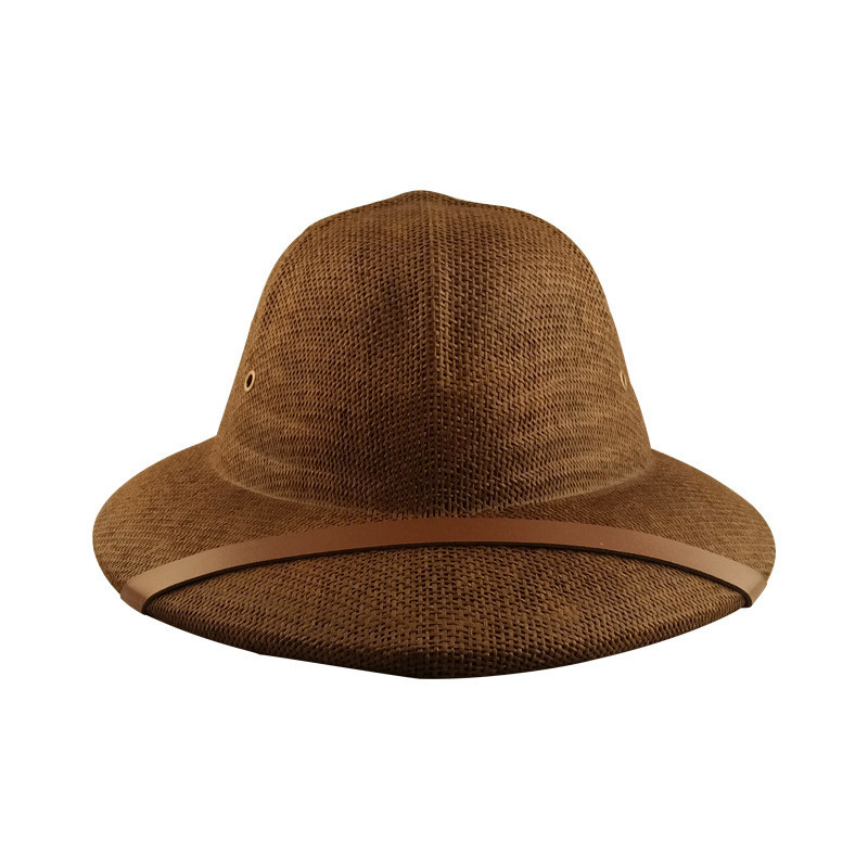 境熱銷探險家安全防蚊蟲養蜂帽子越南頭盔遮陽草帽男女情侶盆帽 好物推薦