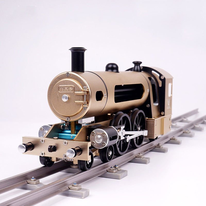 【CP超讚】【免運可議價】土星文化火車拼裝模型可發動全金屬高難度成人組裝合金電動玩具男