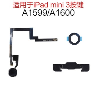 適用蘋果平板iPad mini 3 返回鍵排線 A1500 Home鍵 A1600按鍵