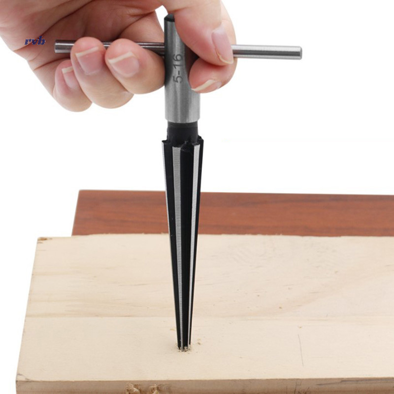 華麗的 3-13 毫米和 5-16 毫米錐形鉸刀手動金屬鉸刀去毛刺擴大針孔手持式鉸刀用於木材金屬塑料鑽孔工俱全新