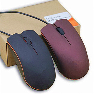 【台灣當日發貨內附發票】【電腦周邊／有線滑鼠】極簡 小滑鼠 M100 USB有線小型滑鼠 方便外帶(線長100公分)