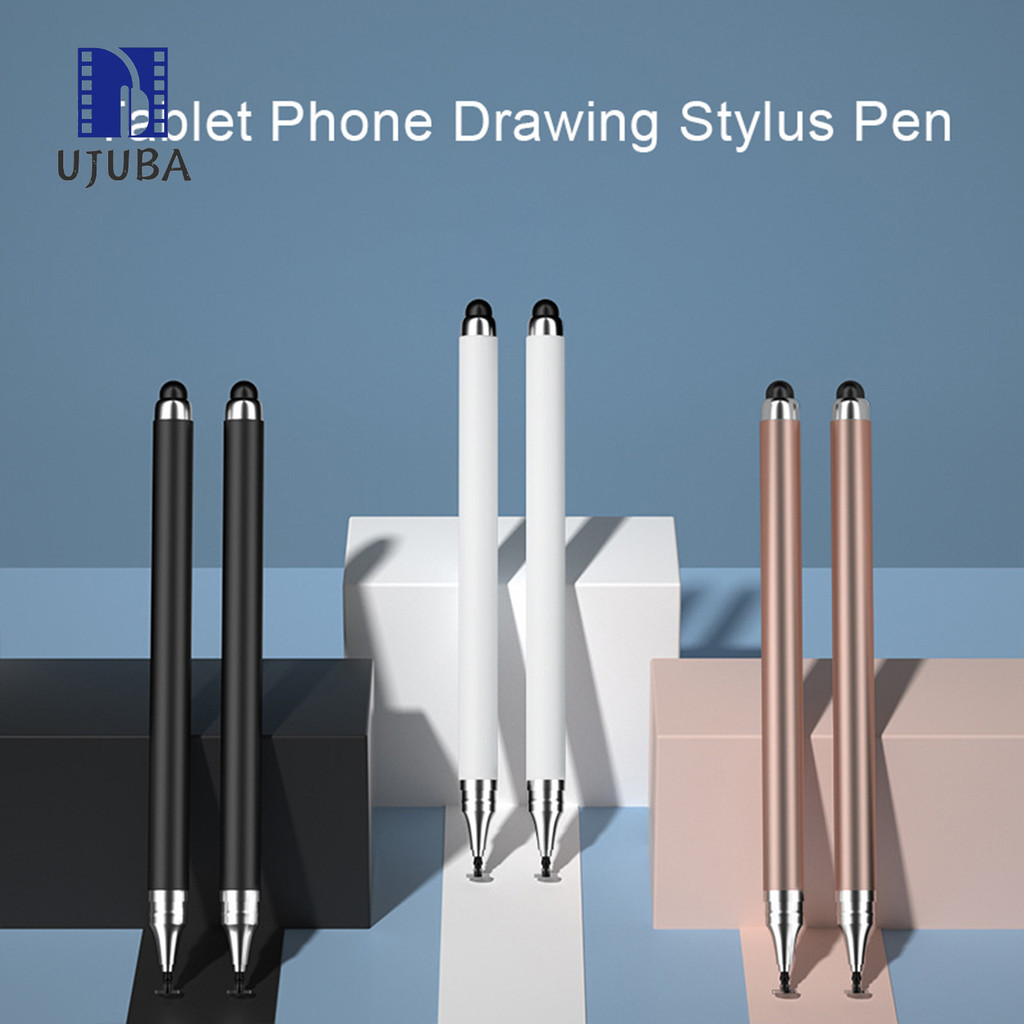Ubc-stylus Pen 2 合 1 雙頭高靈敏度可更換筆尖精密繪圖