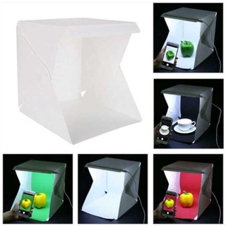 PULUZ SWEETYSTR TULUZ Photo Studio 迷你柔光箱照片盒帶 2 個 LED 燈