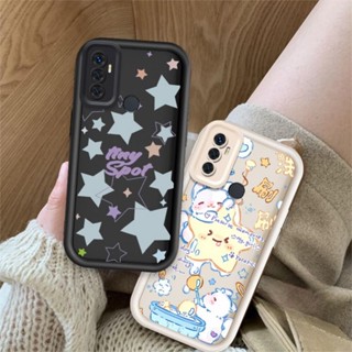 Oppo A53 2020 A33 2020 A11S A53S 可愛卡通矽膠情人星動物肉桂防震保護套TPU手機殼情侶手