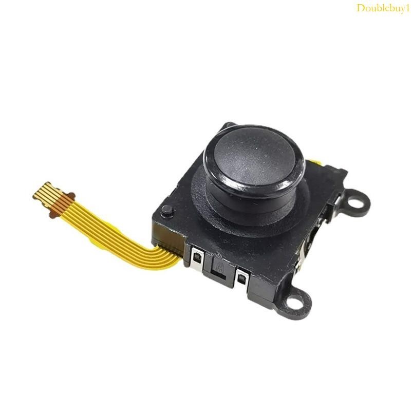 Dou 黑色 3D 模擬操縱桿搖桿按鈕傳感器模塊,適用於 PSVita1000 PSV1000 更換部件操縱桿維修零件