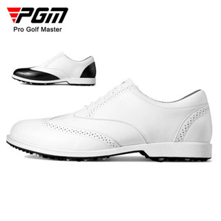 【PGM】新款高爾夫鞋男鞋布洛克設計防水防滑golf鞋子超纖皮球鞋 XZ168 訓練