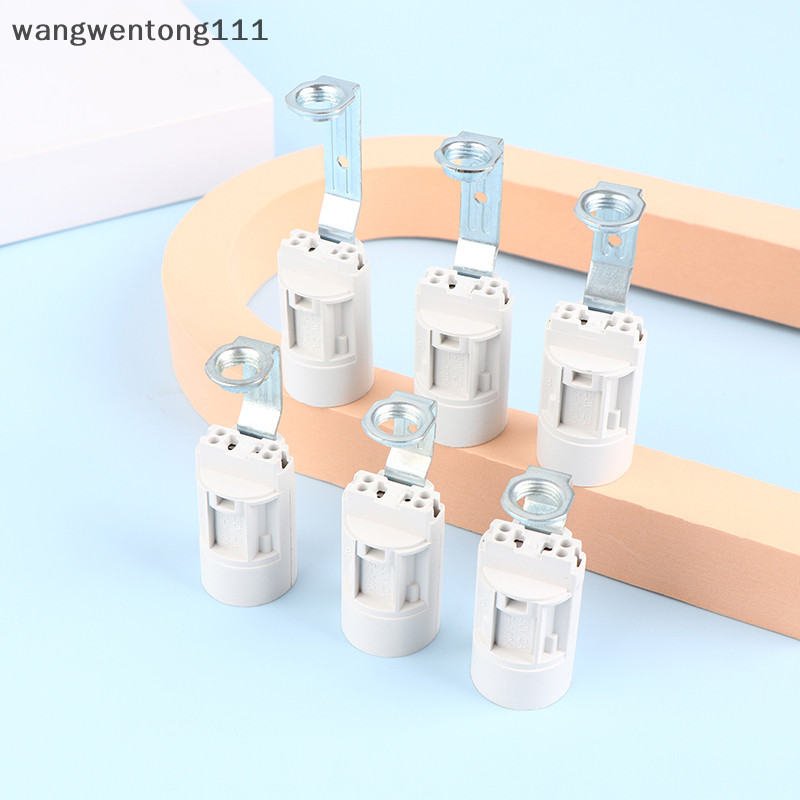 &lt; Wwtw&gt; 1 件燈燭台底座插座燈泡座燈更換 E14 可調節 Led 枝形吊燈蓋底座座插座。