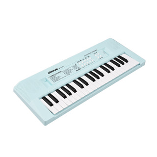 電子琴帶迷你鍵盤37鍵電子琴鋼琴兒童鋼琴藍色