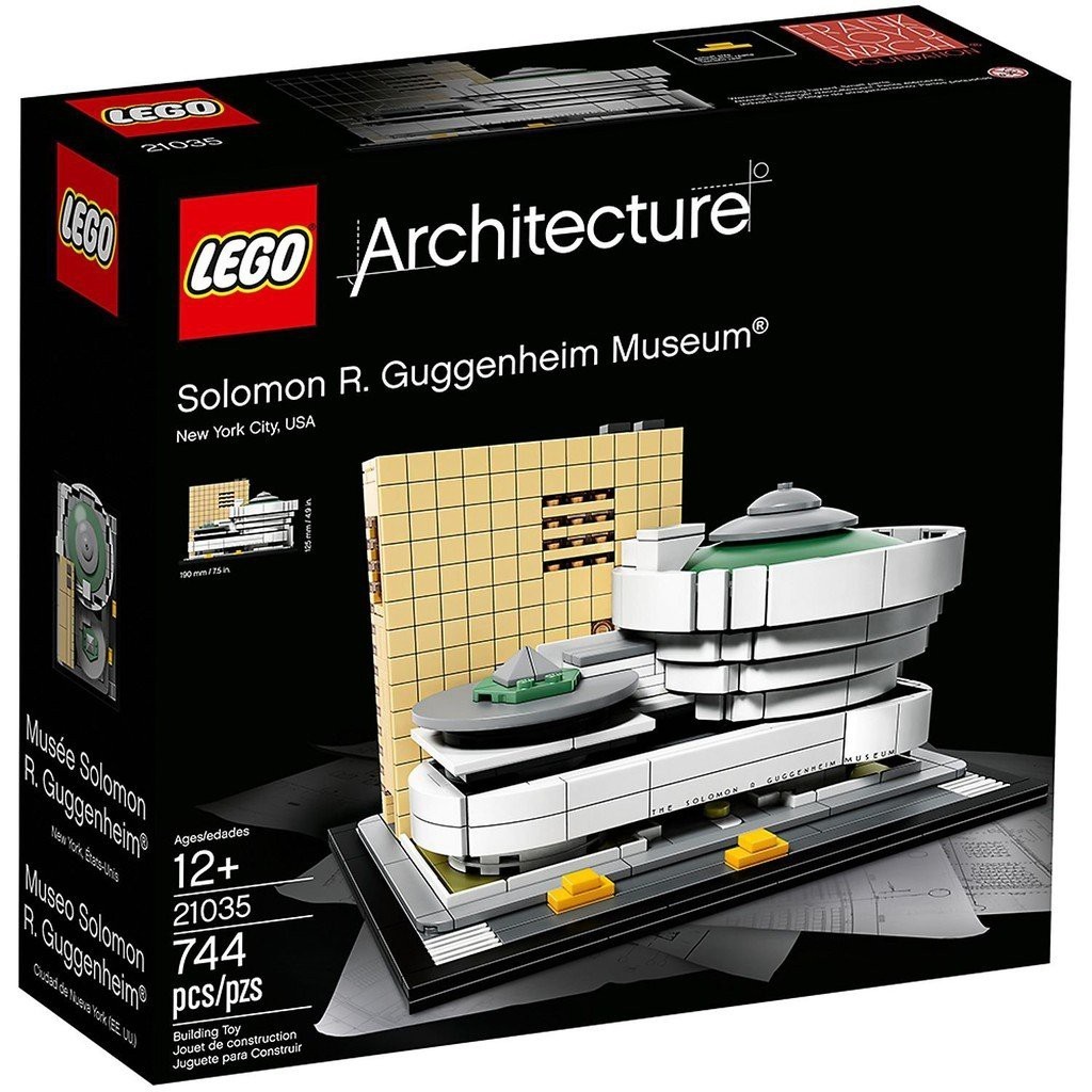 請先看內文 LEGO 樂高 21035 Architecture 建築系列 所羅門·古根漢美術館