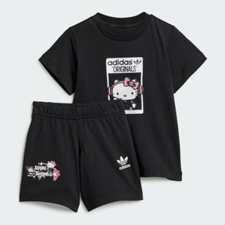 adidas HELLO KITTY 運動套裝 短袖/短褲 嬰幼童裝 - Originals IR9759 官方直營