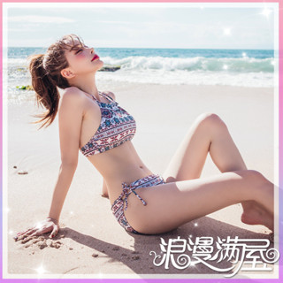 現貨🔥浪漫滿屋 民族風 綁帶 bikini 女生泳衣 比基尼泳裝 女泳衣 兩件式泳衣 比基尼泳裝 泳裝女 游泳衣S29