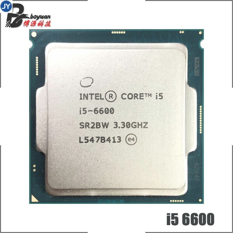 英特爾 Intel Core i5-6600 i5 6600 3.3 GHz SR2BW/SR2L5 四核四線程 CPU