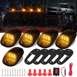 適用皮卡車頂鼠標燈Cab Marker Roof12LED Light F150道奇RAM車燈