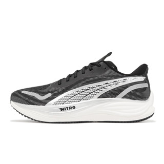 Puma 慢跑鞋 Velocity Nitro 3 黑 白 銀 反光 路跑 氮氣 男鞋 【ACS】 37774801