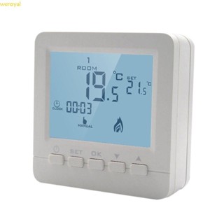 Weroyal 數字恆溫器,帶大 LCD 顯示可編程溫度控制器