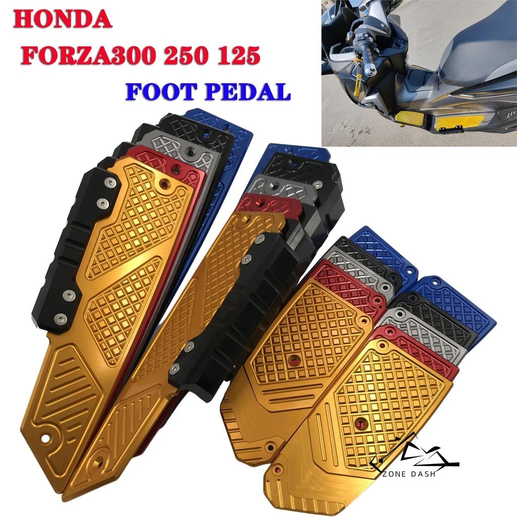 HONDA 摩托車腳踏板踏板腳踏板腳踏板踏板腳踏板適用於本田 Forza300 Forza 300 Forza 125