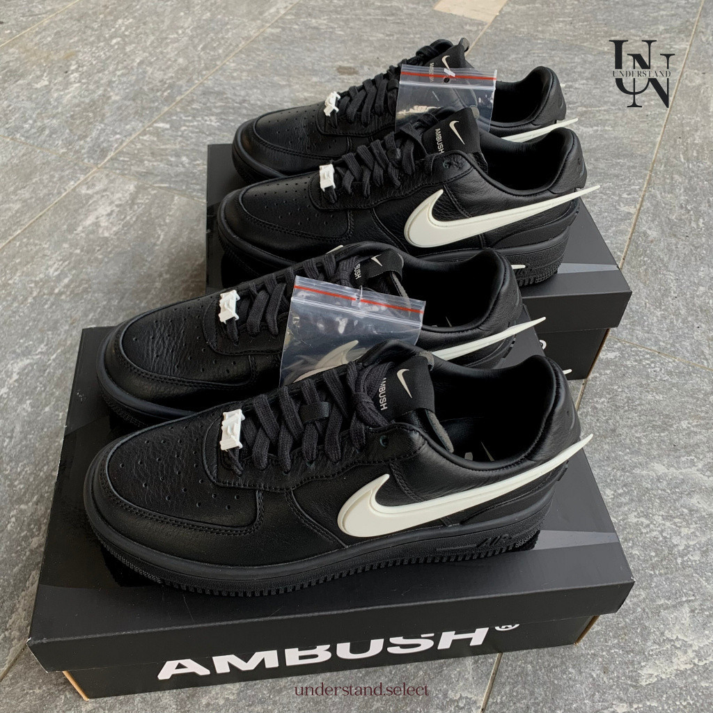 特價  AMBUSH x Nike Air Force 1 Low 黑色 白色 DV3464-001-002