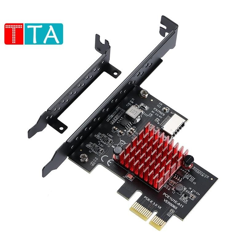 Pcie USB 3.1 GEN2 Type-E 擴展卡,10Gbps PCI Express 3.0 1X 至 20P