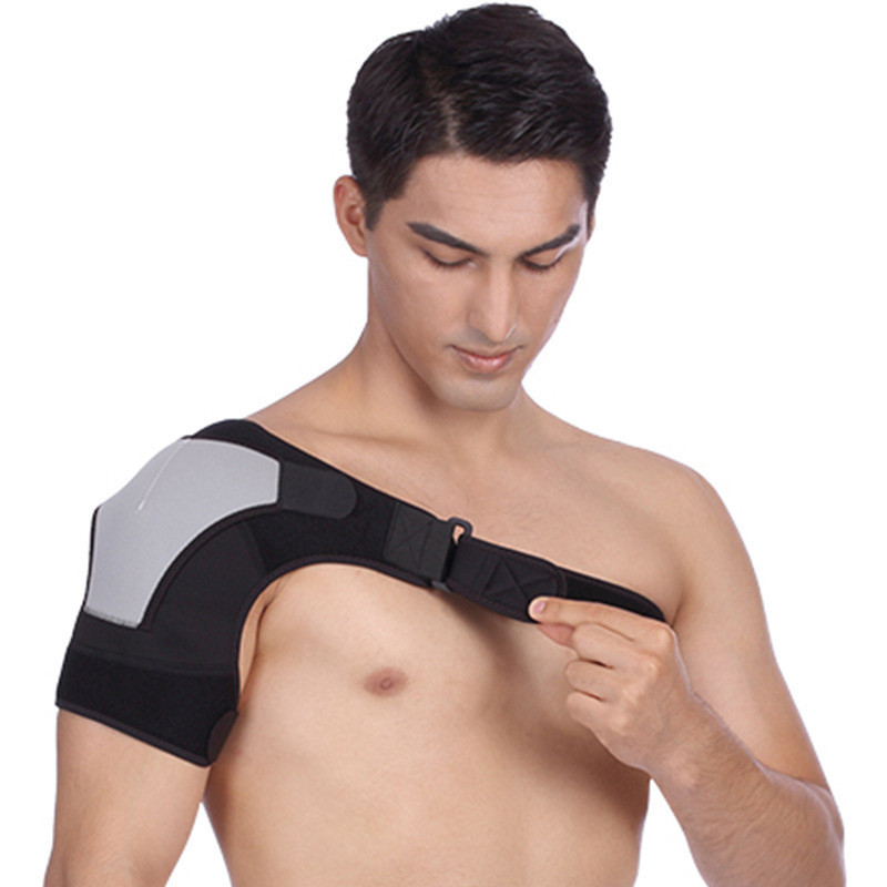 肩部勞損保護肩部加壓運動護肩 可調整氯丁橡膠 護肩