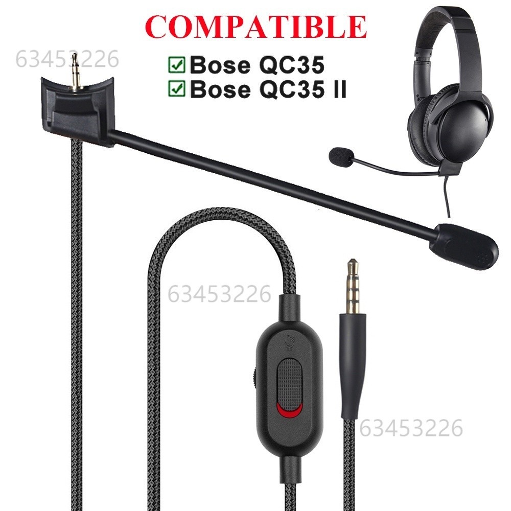 🔥台灣出貨-免運🔥QC35升級遊戲耳機線適用於 Bose QuietComfort 35 QC35II 耳 #TUE8