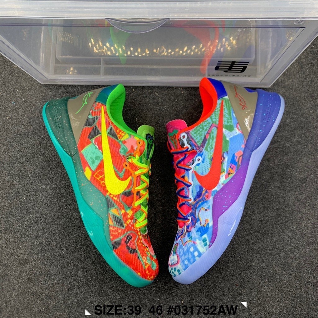 品牌熱賣  NK Kobe 8 What The Kobe 鴛鴦 科比8代男子運動休閒籃球鞋G2