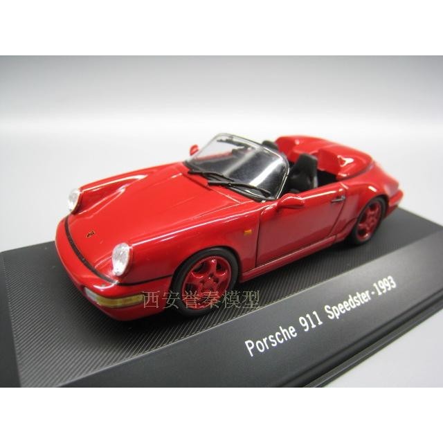 atlas 1/43 PORSCHE 保時捷911 SPEEDSTER 1993跑車敞篷合金車模