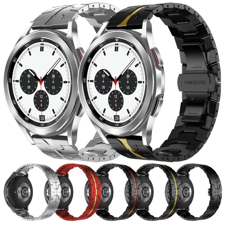 SAMSUNG 三星 Galaxy Watch4 / Watch4 Classic Armor 不銹鋼金屬錶帶的頂級品質