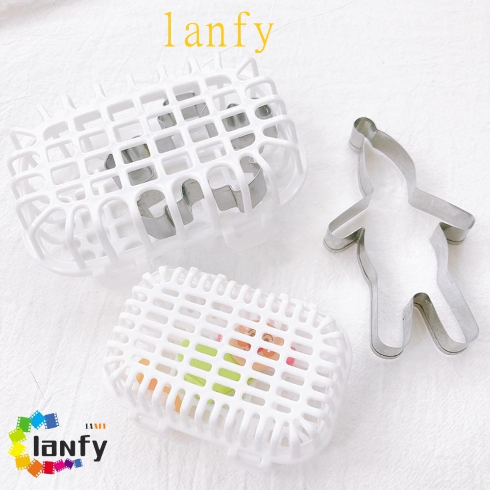 LANFY2件洗碗機小物品籃,塑料白色洗碗機浸泡盒,廚房工具日式風格餐具收納盒餐具清潔籃貨叉