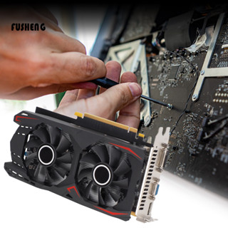 [fusheng] 192位pci-e介面顯示卡gtx1060顯示卡雙風扇系統高性能gtx1060顯卡遊戲專業用雙風扇東南部