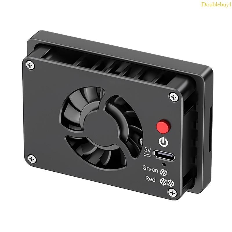 Dou 適用於 ZVE1 A6700 ZVE10 通用散熱風扇卡口式 2 級調節的有效相機冷卻風扇散熱器