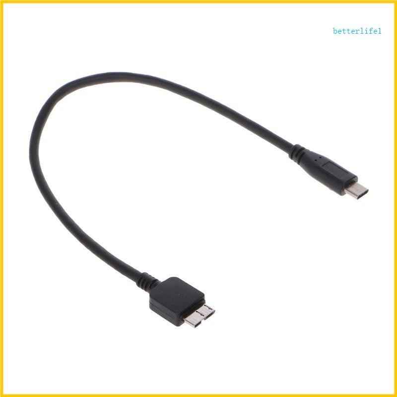 Btm 數據線 Type-C 轉 Micro B 線 USB 3 0 OTG 外置硬盤 HDD