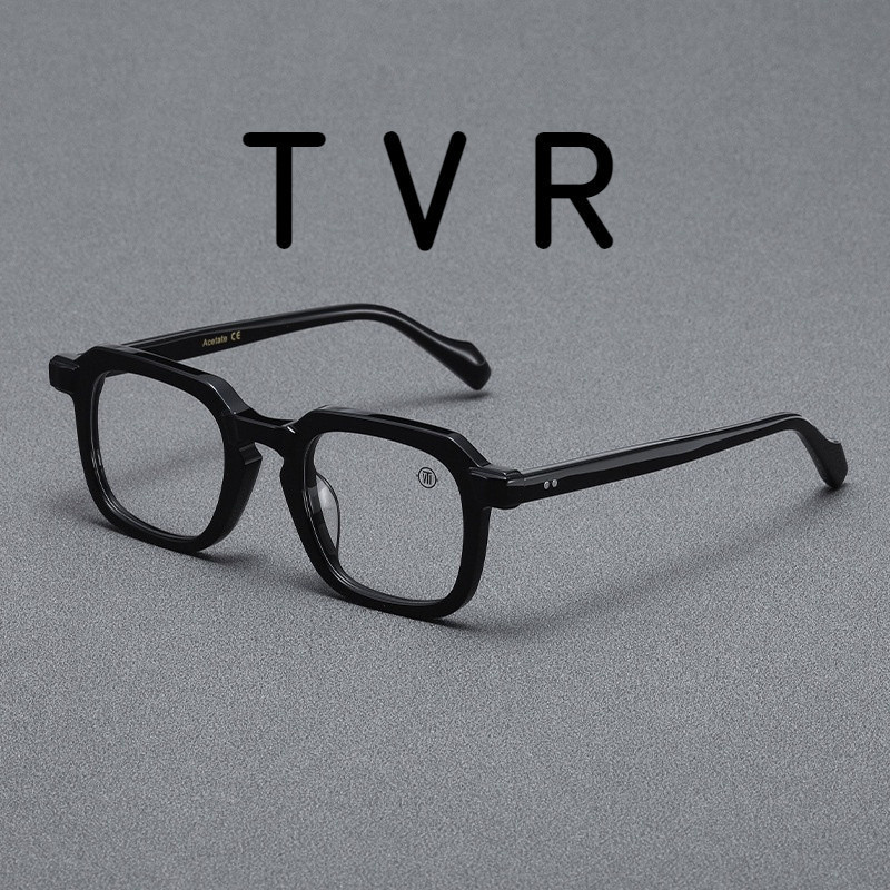 【Ti鈦眼鏡】C天為爾（TVR）同款經典款日本手作高級厚料板材眼鏡架