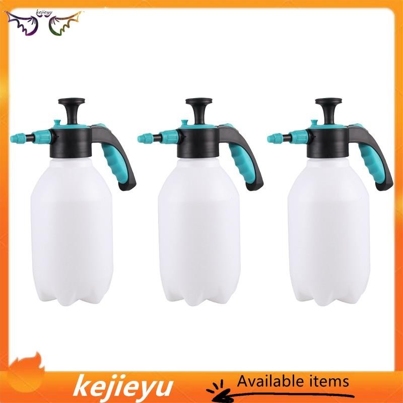 【kejie】2L手持噴壺手壓式塑料噴霧器園藝澆水澆水家用清潔噴壺
