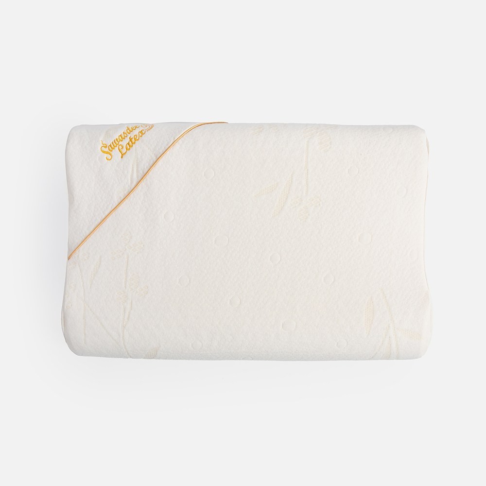 SAWASDEE 泰國乳膠枕工學型 60x40x10-12cm 附枕套
