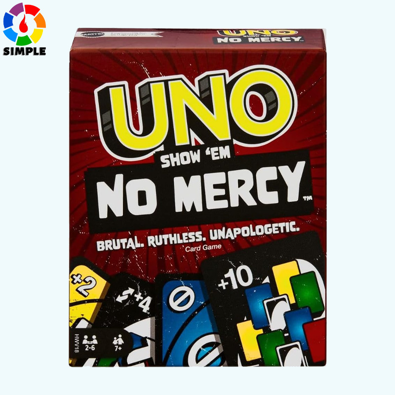 【桌遊志】MATTEL 絕不留情桌遊 UNO Show it No Mercy 紙牌遊戲