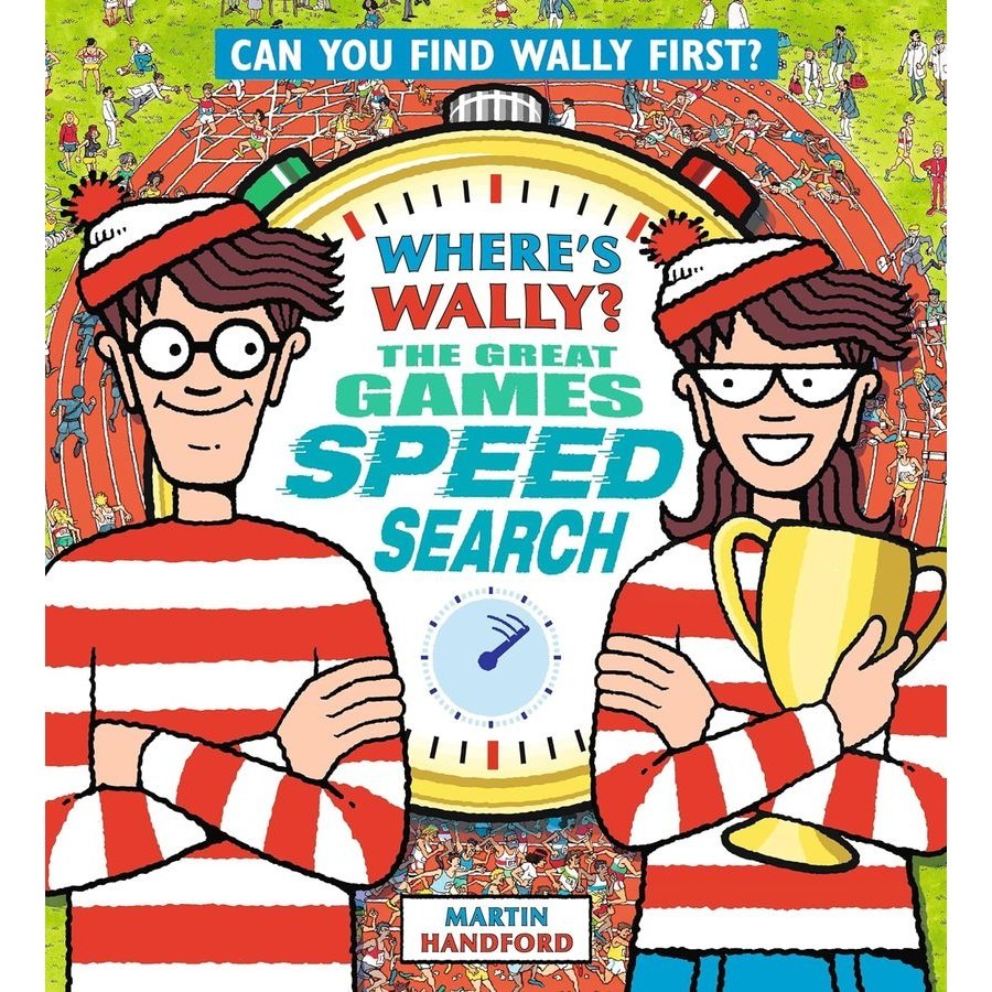 Where's Wally? The Great Games Speed Search/威利在哪裡?/Martin Handford eslite誠品