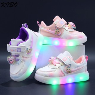 新款兒童運動鞋 LED發光童鞋 1-6歲女童運動休閒鞋