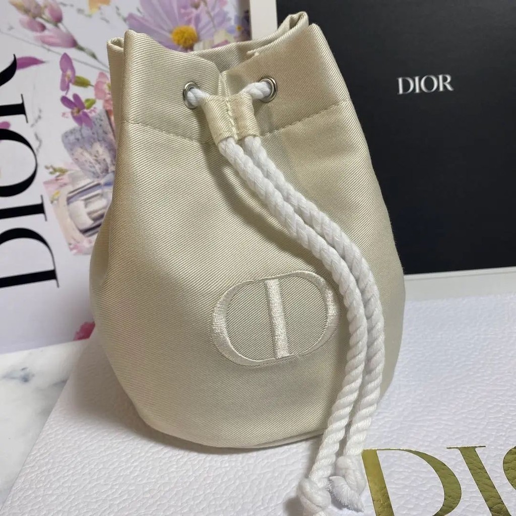 近全新 Dior 迪奧 小包包 贈品 束口包 mercari 日本直送 二手