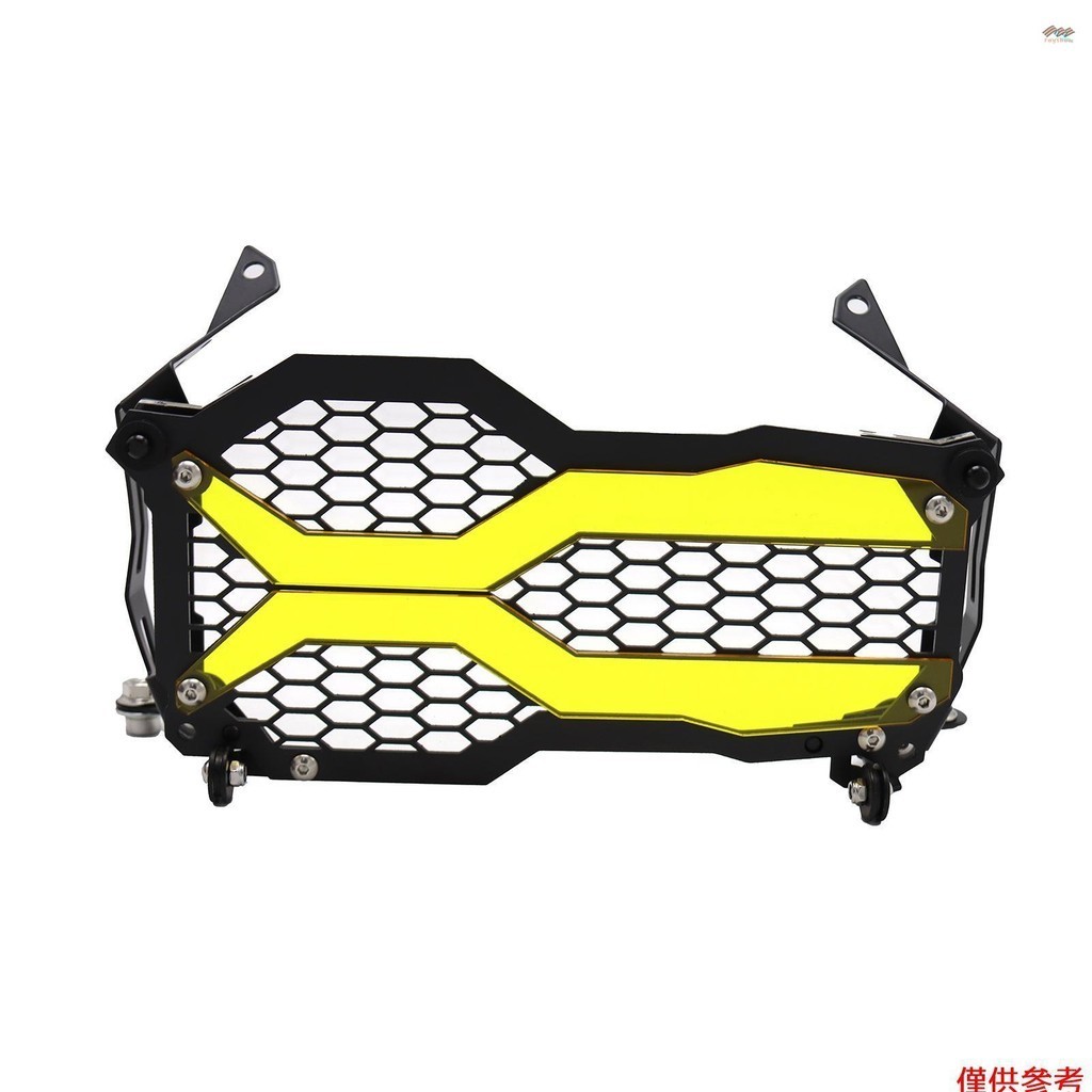 Bmw R1250GS ADV 2021 摩托車大燈保護罩更換件(40 週年紀念版)黃色