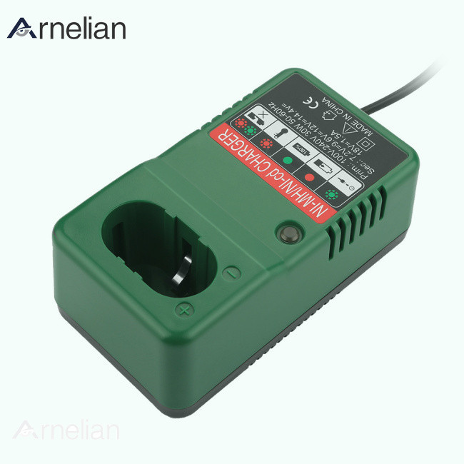 Arnelian 充電器更換 Makit 鎳鉻鎳隔板 7.2v-18v 通用電池充電器