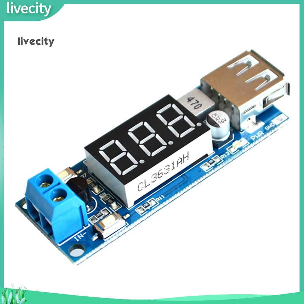 Livecity DC-DC 5V轉33/9/12/24V升壓/降壓電源USB升壓轉換器模塊