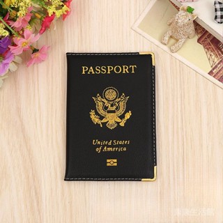 KANG真皮 時尚護照夾pu美國護照套出售passport cover