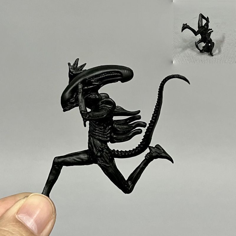 正版散貨Alien怪物自由過頭的異形 潮玩手辦公仔玩偶迷你擺件模型