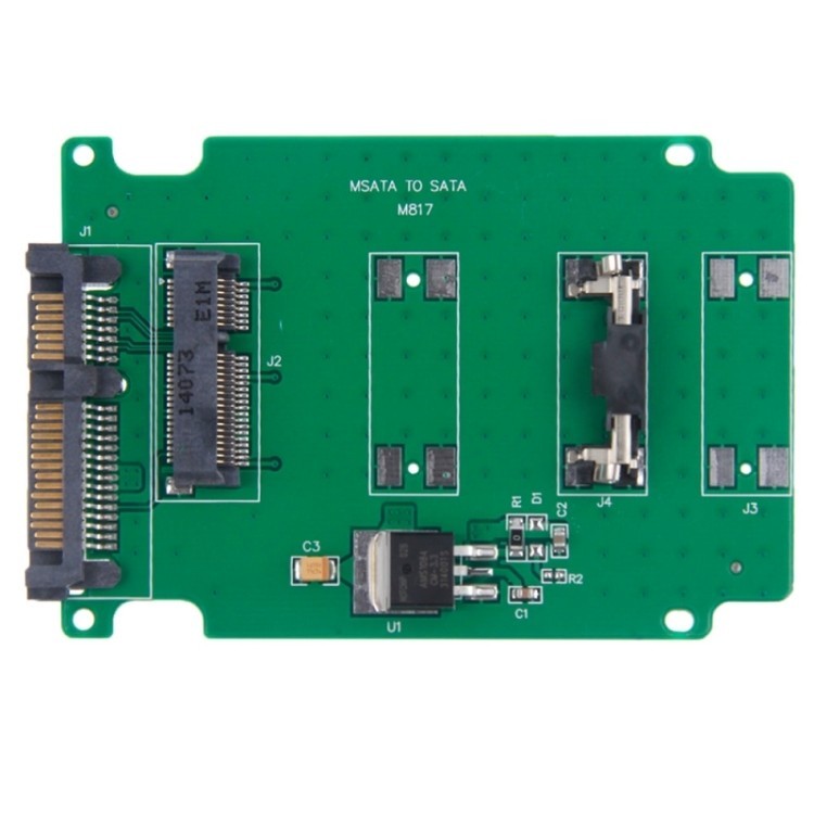 新到貨 mSATA mini PCI-E SSD 硬盤轉 2.5 英寸 SATA 轉換卡