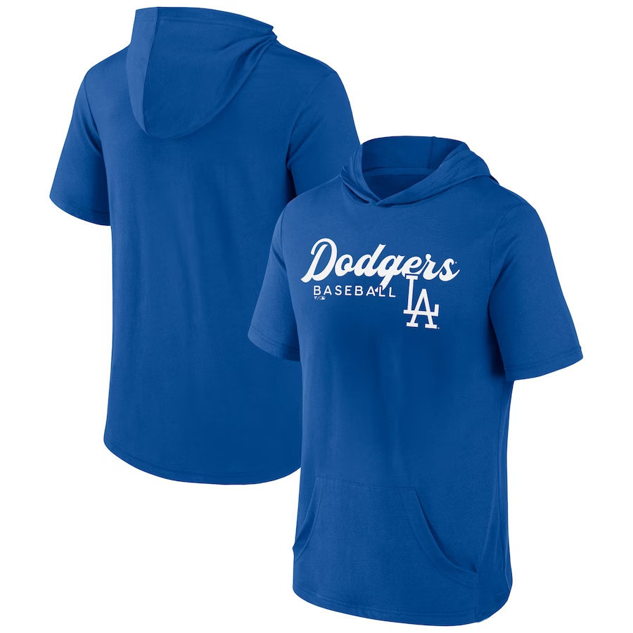 夏季MLB棒球 連帽T恤 短袖  美式運動歐碼速乾透氣 體恤 男上衣 KPJQ
