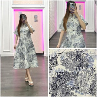 BHO ZRD 女裝 ENI 連衣裙 DIYOR 服裝女裝時尚 ABG 當代抽像圖案連衣裙